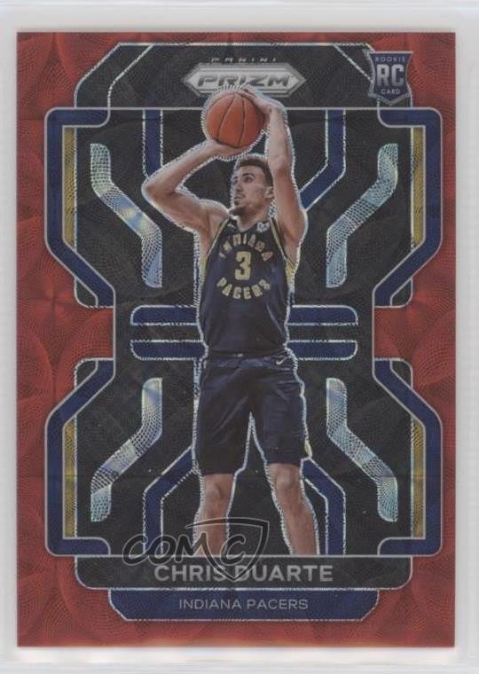 2021-22 Panini Prizm Choice Red Prizm 9/88 Chris Duarte #315 0t16