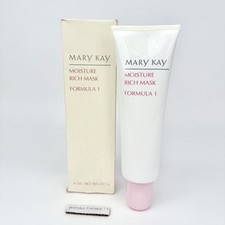 Mary Kay MOISTURE RICH MASK FORMULA 1 Face New In Box 4oz 1061 Discontinued HTF