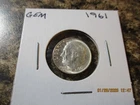 1961 ROOSEVELT SILVER DIME - GEM     JJ4