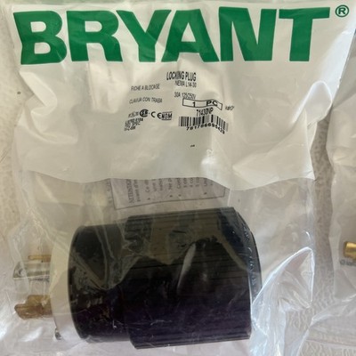NEW- 71430NP BRYANT 30A 125/250V Twist Lock Plug L14-30P 