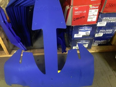 Ski-Doo Rev-XP OEM Blue Extreme Skid Plate MXZ Renegade XRS TNT GSX 500ss 800