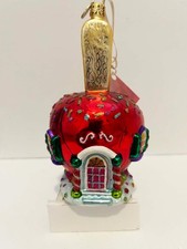 Christopher Radko Ornament Candy Apple House.