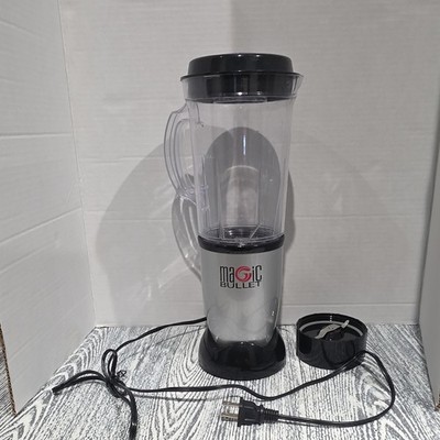 Magic Bullet MB-1001A 200W Personal Blender 32oz w/ Jar, Motor Base, Blade Lid