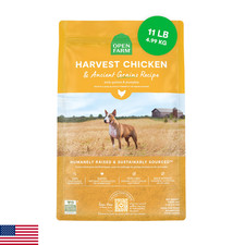 Open Farm Ancient Grains Dry Dog Food Protein-Rich Nutrient Dense 90 Animal