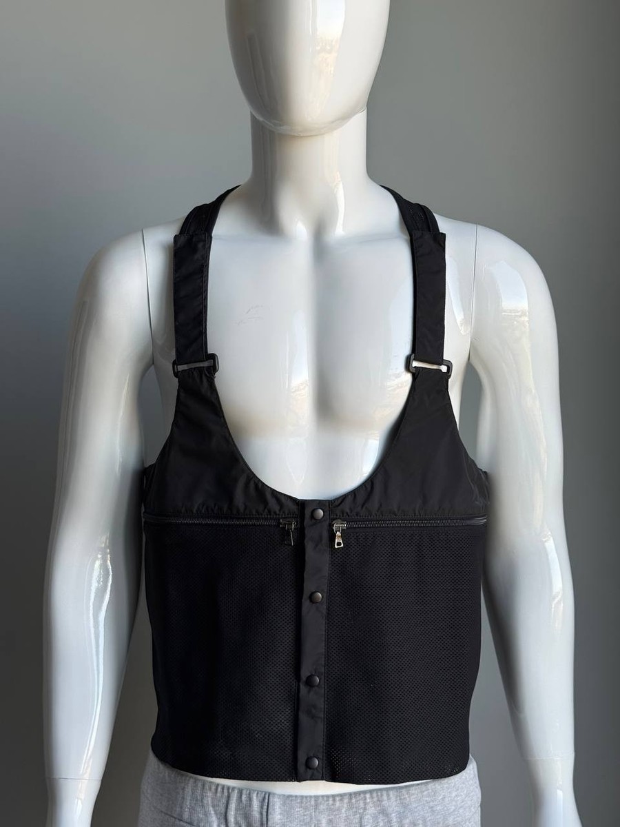Prada Sport Early 2000s Mesh Utility Vest Archive Limited Edition