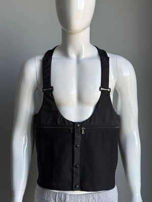 Prada Sport Early 2000s Mesh Utility Vest Archive Limited Edition