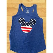Disney Junior Mickey Mouse Tank Top Girls Medium Summer American Blue 30
