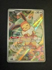 Pokemon TCG Eevee SVP 173 Pokemon Center Stamped Black Star Promo Holo