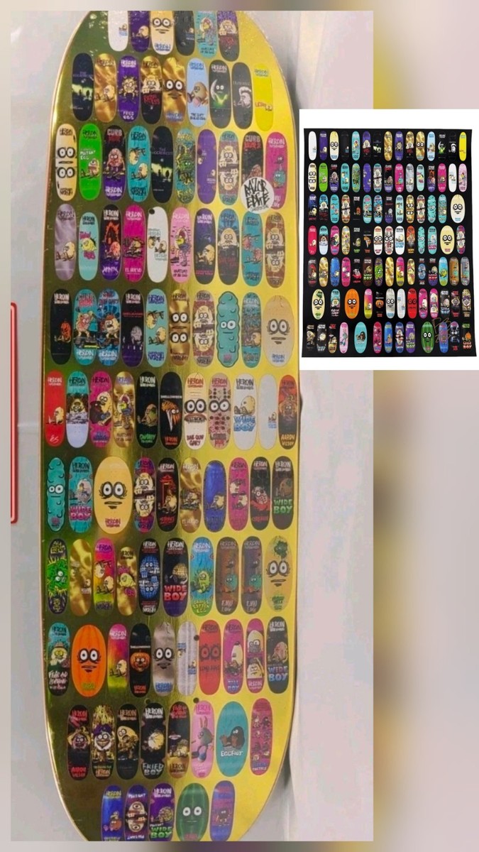 Heroin Limited Edition 100th Egg Gold Deck 9.125