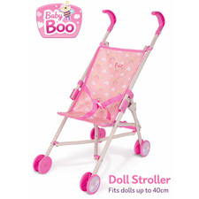 Dolls Pram Girls Toy Doll Stroller Baby Doll Pram Dolls Single Pushchair Buggy