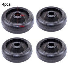 Set 4 Ruote Nylon per Tapis Roulant Esercizio Bici Attrezzatura Fitness Uso