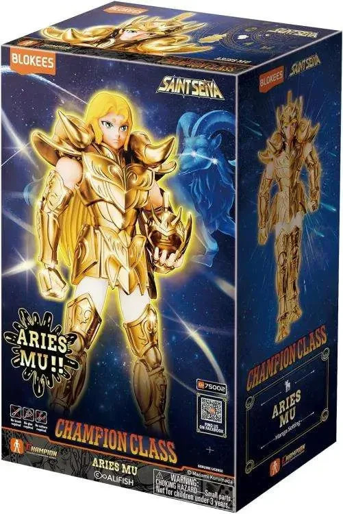 Action Figure Saint Seiya Aries Champion Class Model Kit Cavaliere d'Oro - Immagine 4
