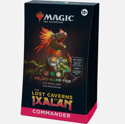 #ad Magic Lost Caverns of Ixalan Commander Deck Velociramptor Veloci Ramp Tor MTG 1 $59.99