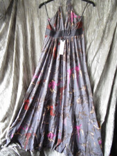 FIRETRAP  BNWT FLOWER PRINT MAXI DRESS MED 12/14