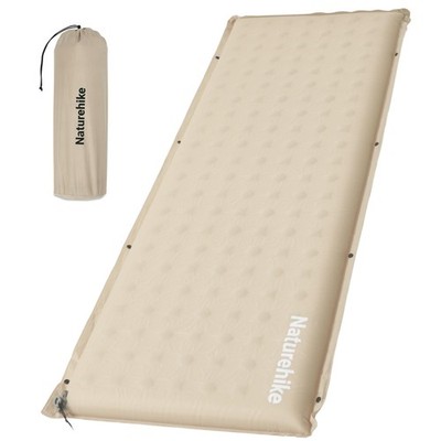 Connectable Self Inflating Sleeping Pad, 2.36'' Memory Foam Camping Pad, Backp...