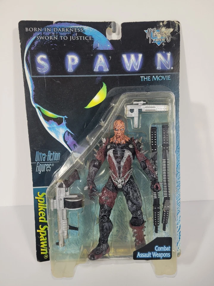 Figura de acción Spawn The Movie: Spiked Spawn Ultra sellada Mcfarlane 1996 Foto 2 de 4