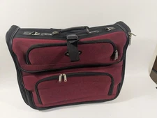 Travel Select Amsterdam Business Rolling Garment Bag Red Suits Dresses Clothes