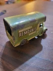 Vintage Matchbox Lesney Removals Service Van – Early Issue – Green – Original