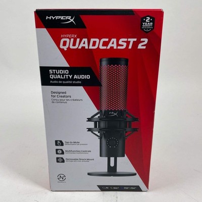 HyperX Quadcast 2 Studio Quality USB Microphone QDC002