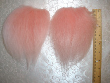 Troll Doll 2 Wigs - New Hair Replacement Sheep Fur Pink Mohair - DAM Scandia - L
