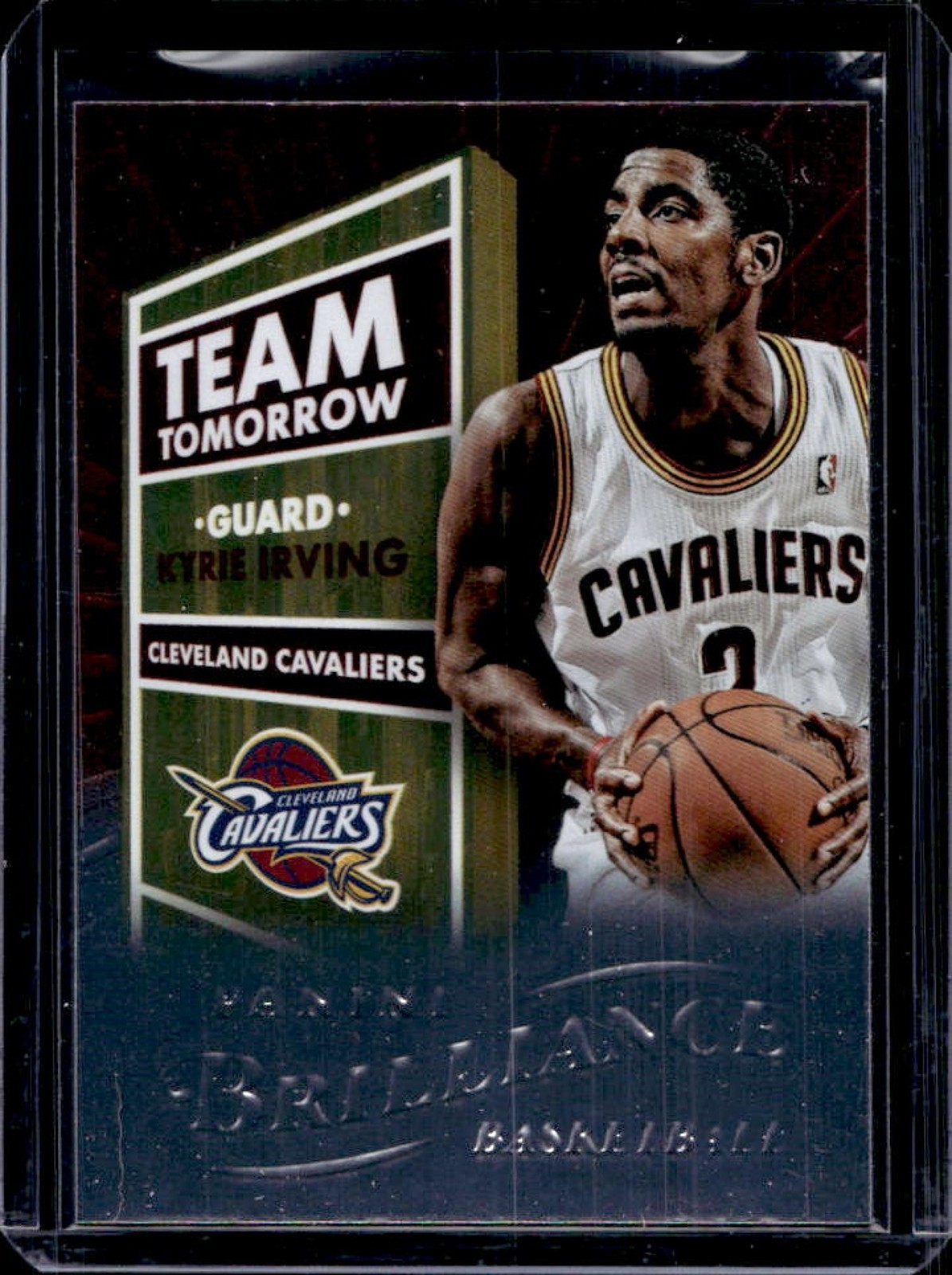 2012-13 Panini Brilliance Kyrie Irving Team Tomorrow Rookie RC #4 Cavaliers