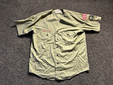 Vtg 70s Boy Scouts of America BSA Uniform Men's Size L Large  Official