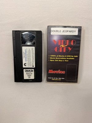 Double Jeopardy - VHS Tape 1999 Tommy Lee Jones, Ashley Judd *Buy 2 Get 1 Free*