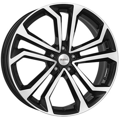 ALUFELGE DEZENT TA DARK 7X18 5X114.3 BLACK/POLISHED NUU