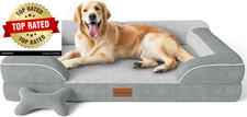 Extra Large Dog Bed Orthopedic Dog Bed with Cooling Gel Memory Foam Waterproof X