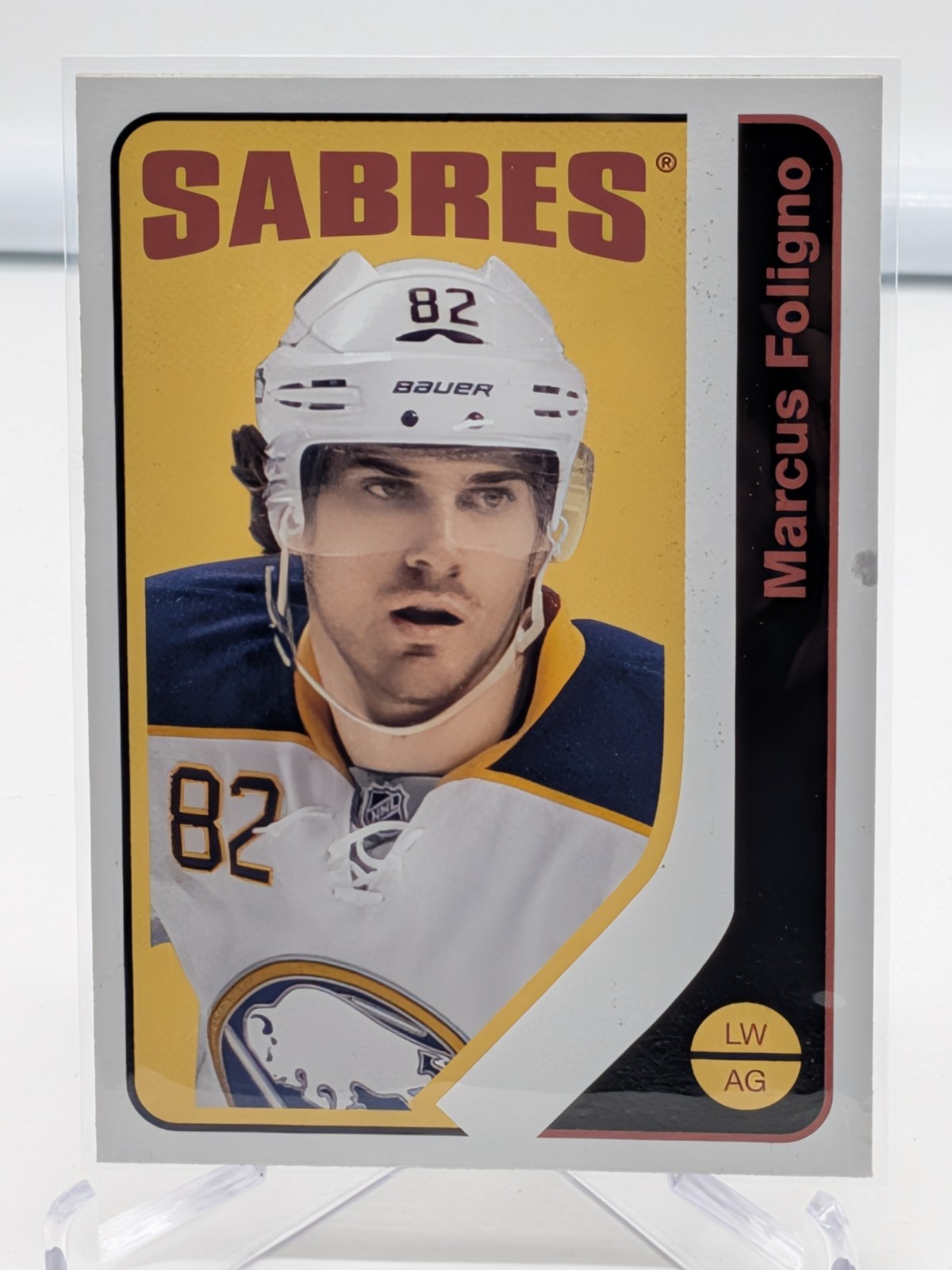 2014-15 O-Pee-Chee OPC #228 Marcus Foligno Retro Buffalo Sabres