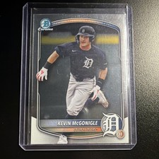 Topps Bowman Chrome Prospects Kevin McGonigle BDC-59 Detroit Tigers 2024