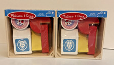 Melissa Doug Food Groups Wooden Play Set, DAIRY, Pretend play - NEW - 2 sets
