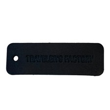 Traveler's Factory Navy Color Leather Tag Travelers Notebook Company