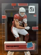 Panini Clearly Donruss Rated Rookie Trey McBride #87 Arizona Cardinals Football