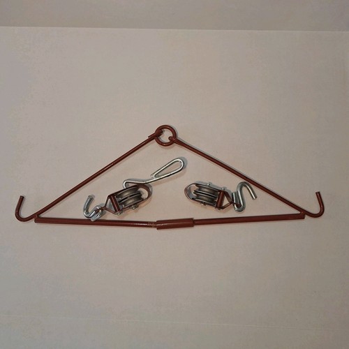 HME ‎Products GHG-4 Game Hanging Gambrel and Hoist No Rope Deer Small Livestock 