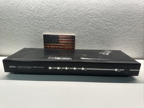 Aten Tech VS482 4-Port Dual View HDMI Video Switch A1G1-028B6-0042