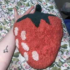 Strawberry Shaped Pillow - Room Essentials Target . Fruit Decor Funky Decor