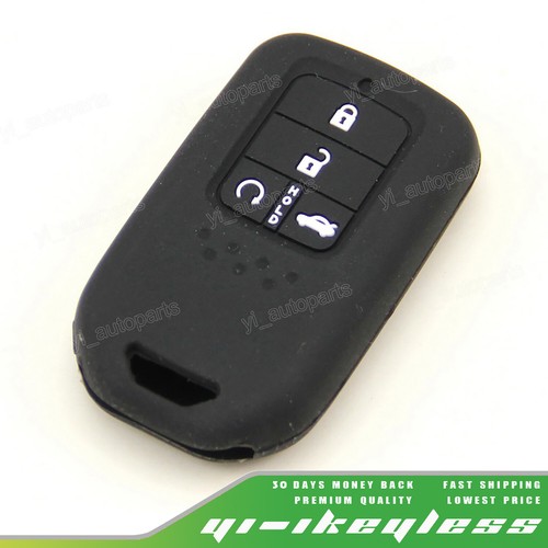 1X Silicone Case Cover For Honda Accord Civic Freed Remote Smart Key 4 Buttons - Foto 2 di 5