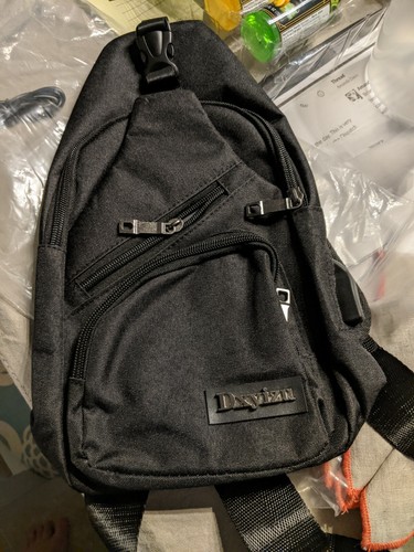 Dxyizu (Nuevo sin Etiquetas) Honda Mochila Bolso Negro/Negro USB Ranura Y  Cable | eBay