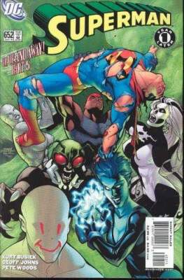 Super Man Superman 652 (1987 DC Comics) Geoff Johns Virus VF/NM | eBay