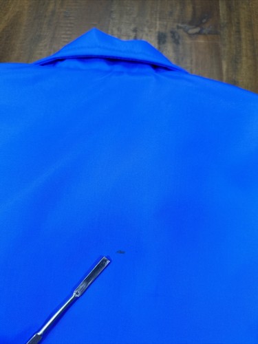 Vtg 70s 80s Blue Baseball Jacket West Wind Buccaneer MFG USA Made XXL 2XL Lined - Picture 14 of 18