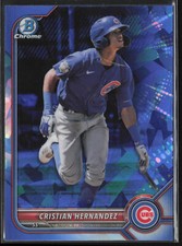 2022 Bowman Chrome Sapphire Cristian Hernandez BCP-240 Prospects | Chicago Cubs