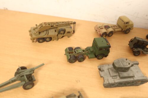 Pacchetto veicoli militari vintage HO 1:87 gru camion carro armato semi trattore Austin - Foto 14 di 20