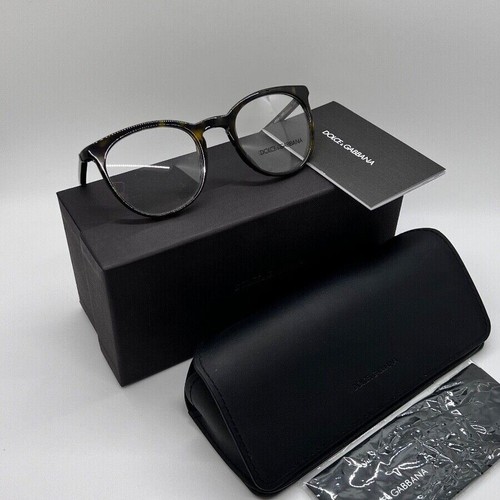 DOLCE & GABBANA DG 3269 502 Women Eyeglasses 49-21-140 Havana 100% Authentic - Picture 6 of 6