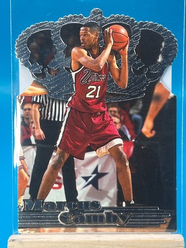 1996 Pacific Crown Die Cuts Marcus Camby #PC-4