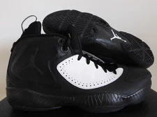 NIKE AIR JORDAN 2012 DELUXE "TINKER HATFIELD" BLACK-WHITE SZ 13 [484654-010]