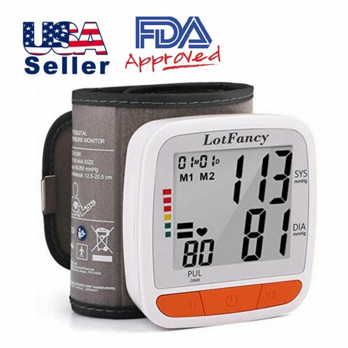 Automatic Wrist High Blood Pressure Monitor BP Cuff Machine Sensor Tester Kit - Picture 8 of 8