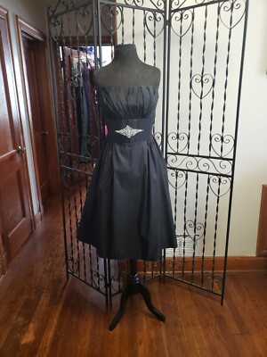 black empire waist bridesmaid dress Elegant Deep V-Neck Floor Length Empire Waist Satin Bridesmaid Dresses