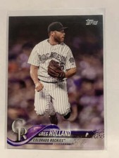 #269 Greg Holland Colorado Rockies 2018 Topps Series One  Baseball Card MLB