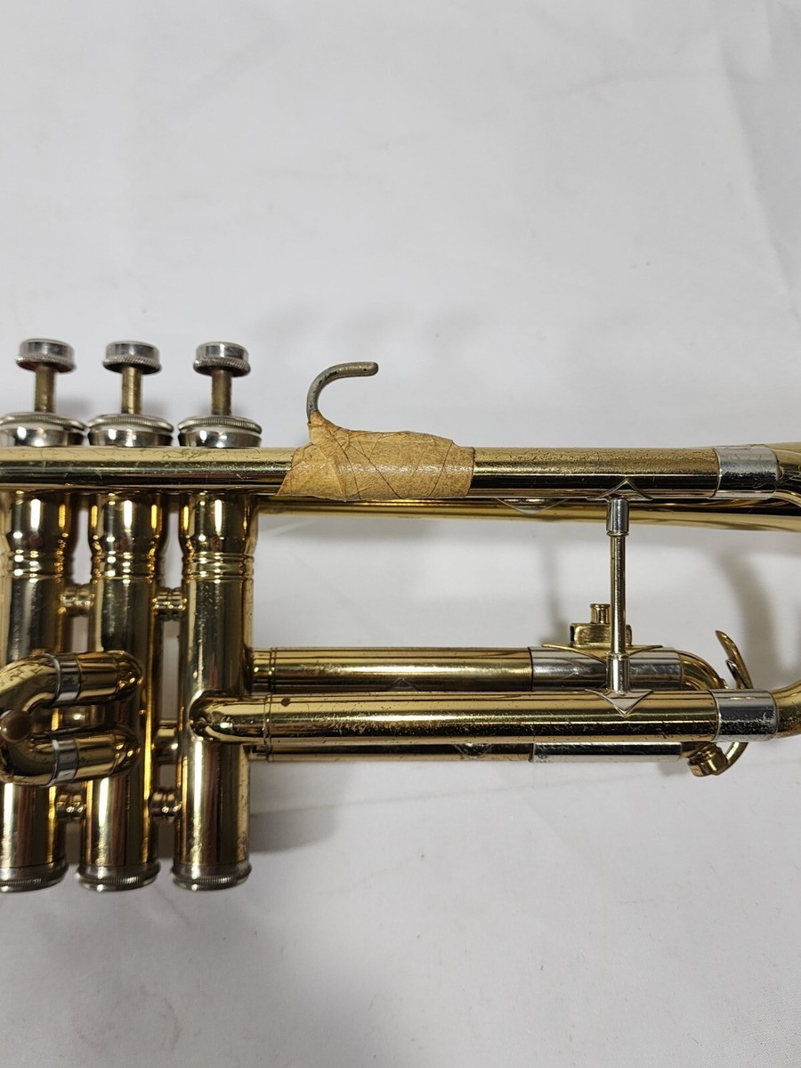 KING Cleveland Superior 600 Trumpet N.H. White ~ Nickle